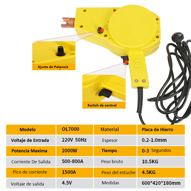 Mini Spotter 110 V Olym 500-800 A