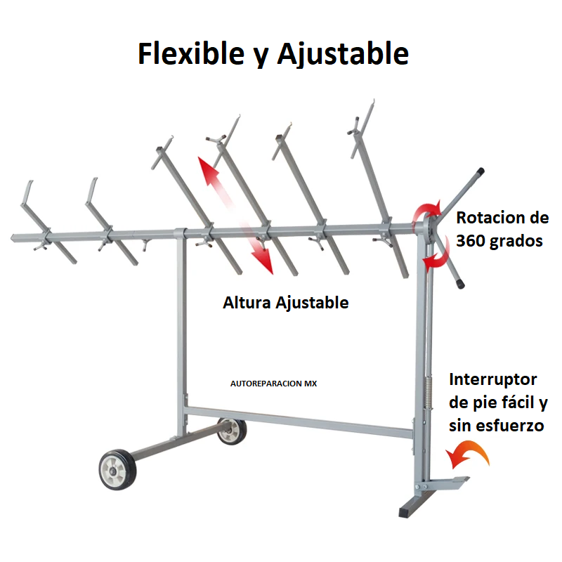 Rack Multifunción Para Hojalatero Automotriz