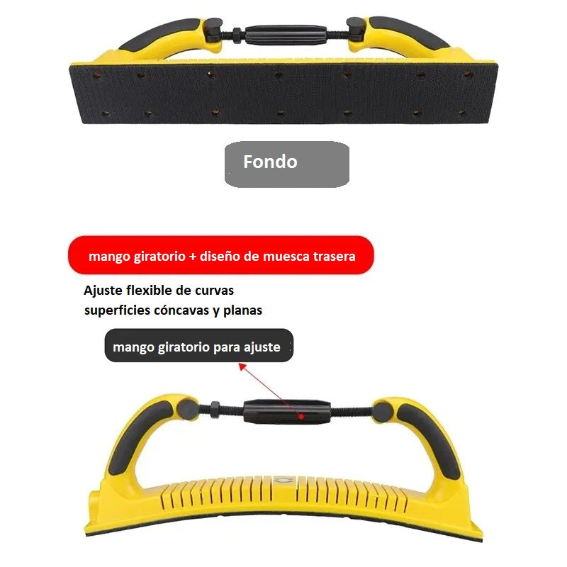 Lija De Bloque Manual Flexible