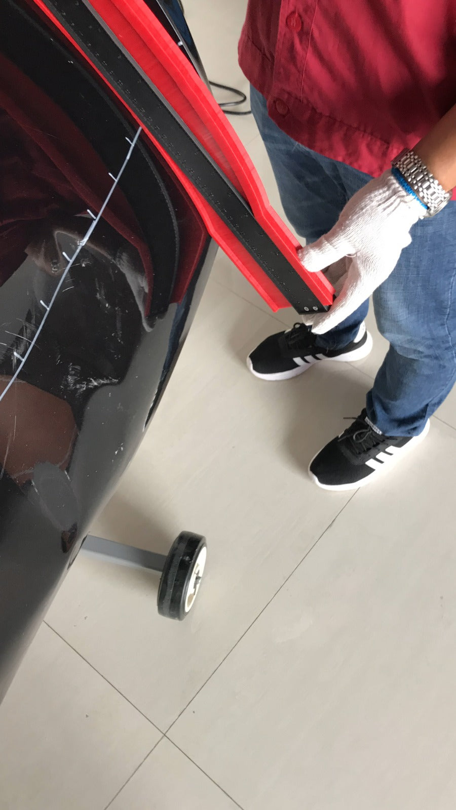 Regla De Contorno De Calibre, Perfilometro,  50 Cms