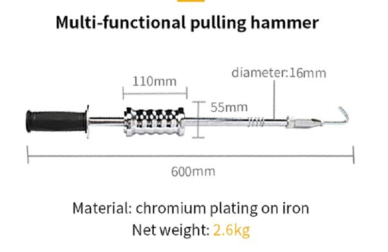 Extractor De Golpe Para Hojalatero martillo