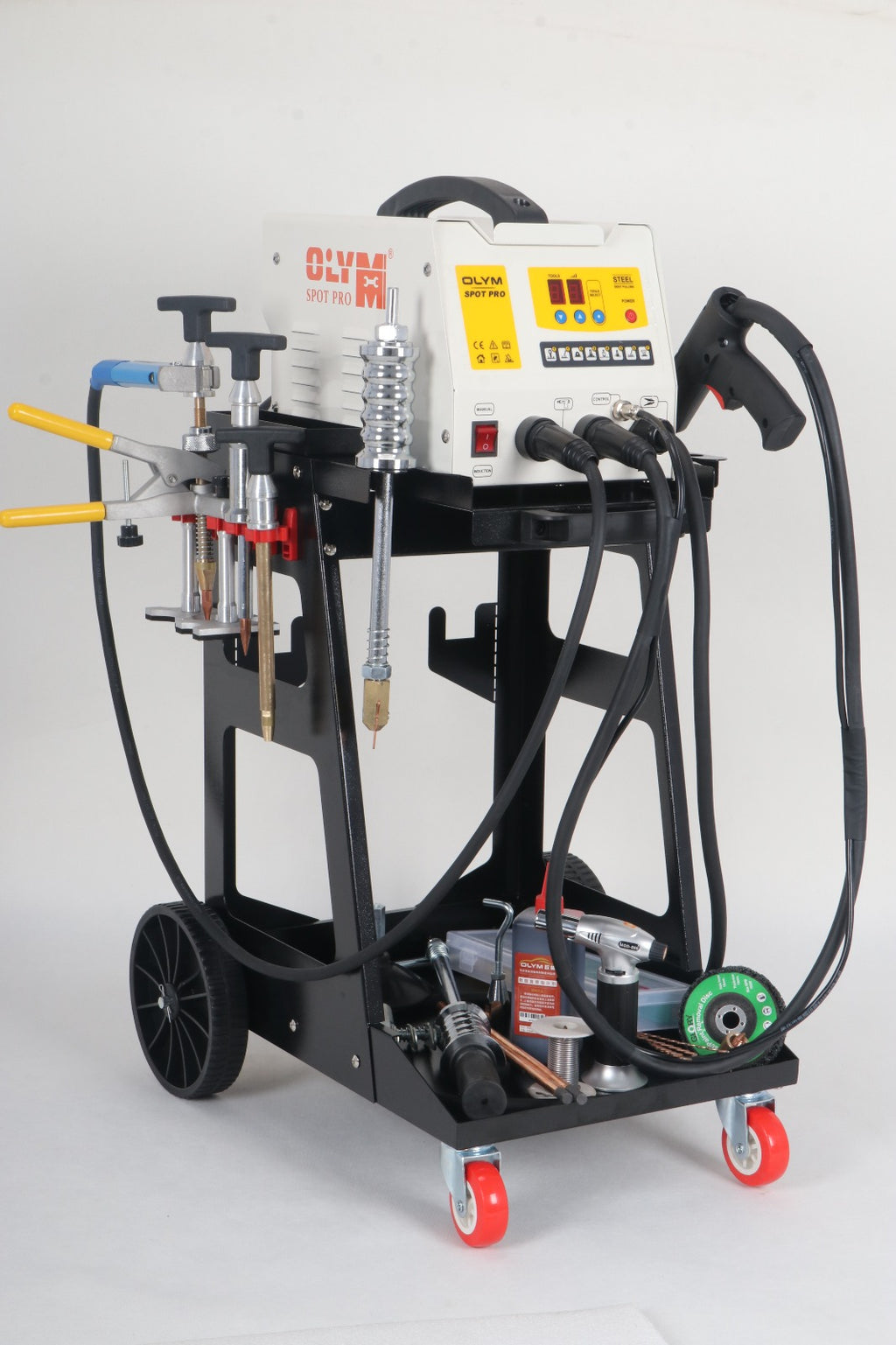 Spotter Para Hojalatería Acero 110v Abolladuras Kit Completo