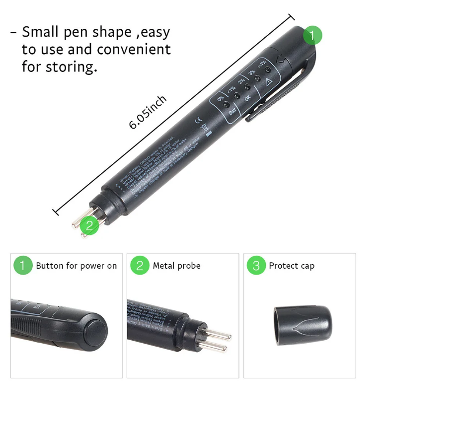 Probador De Líquidos De Frenos Dot3 / Dot4