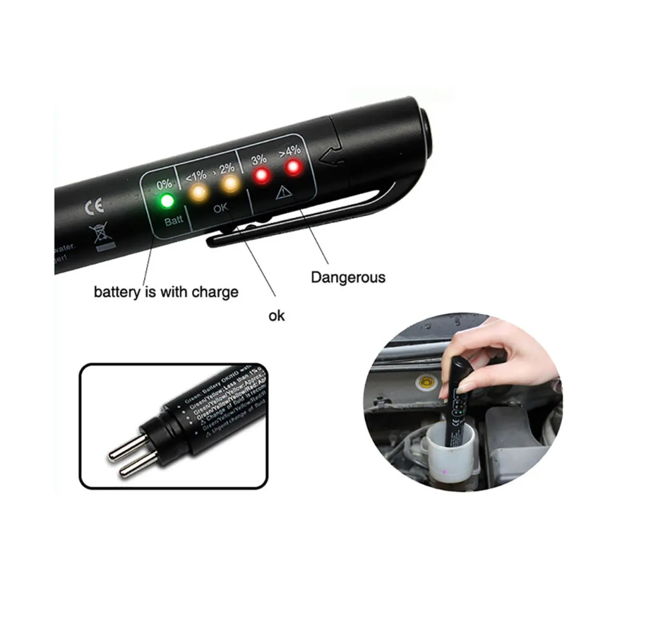 Probador De Líquidos De Frenos Dot3 / Dot4