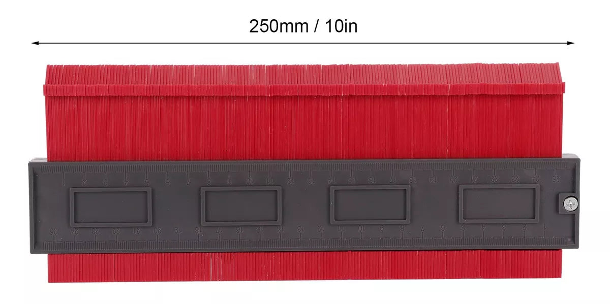 Regla De Contorno De Calibre, Perfilometro,  25 Cms